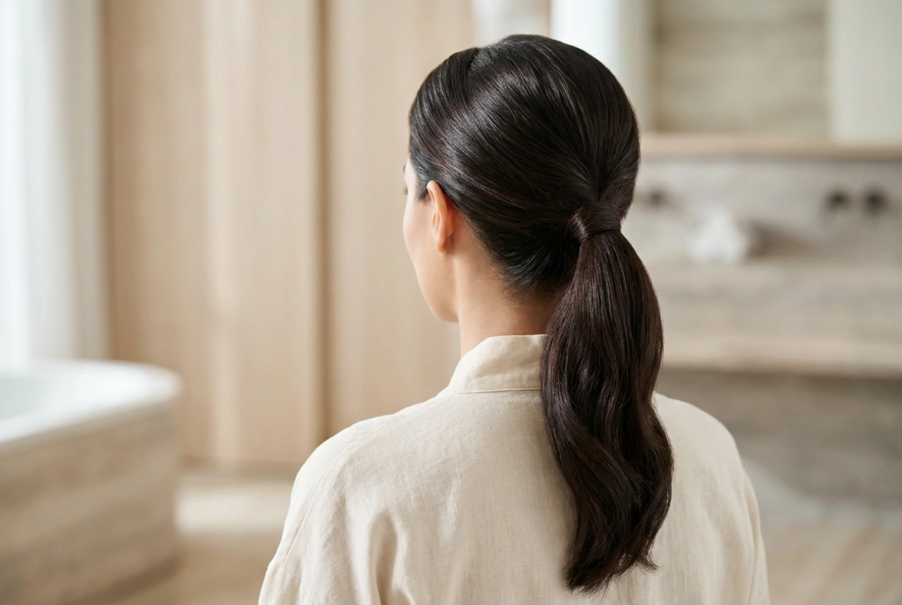 Queue de cheval : basse ou haute ? Créez une coiffure volumineuse et lisse