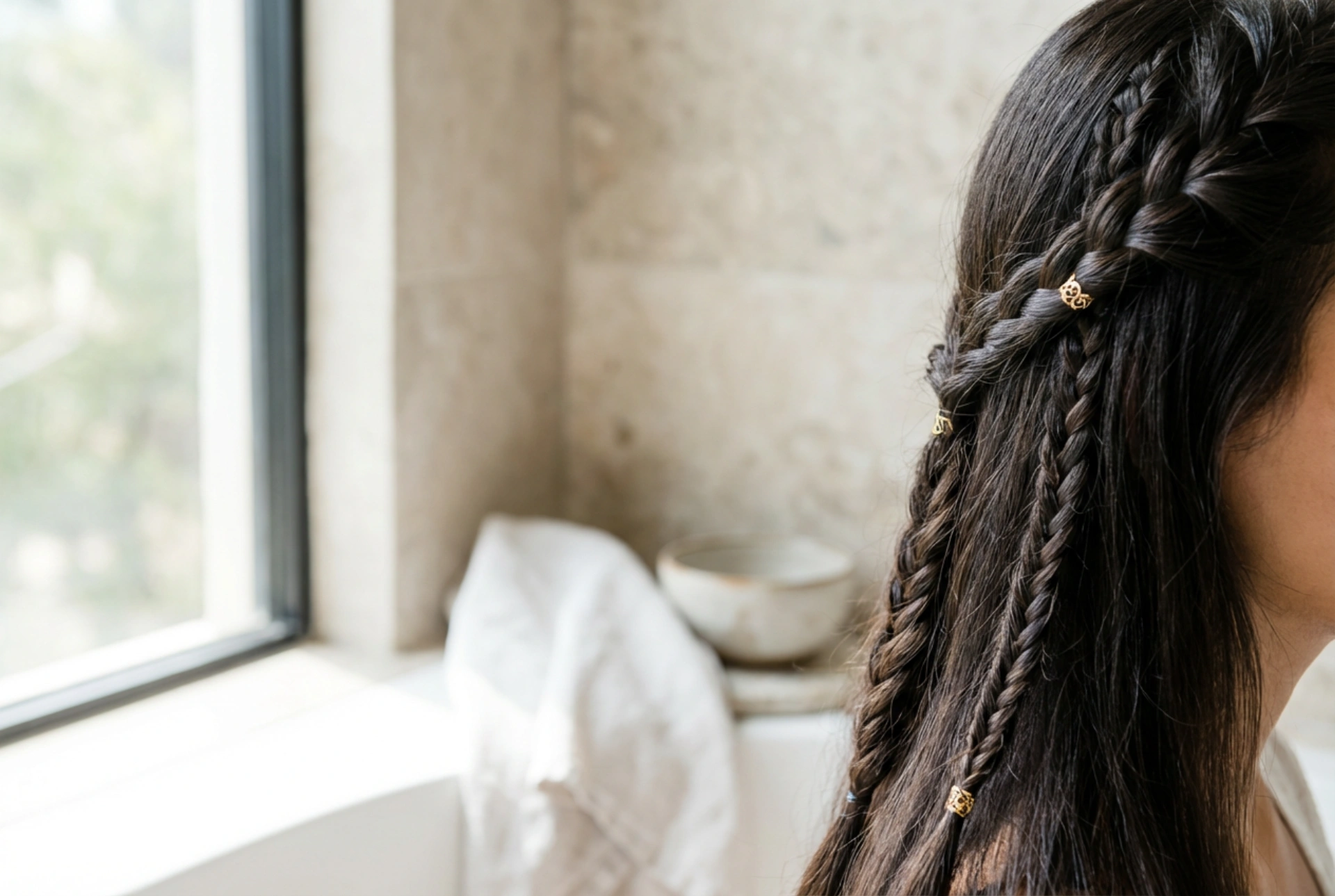 Étape par étape : maîtriser la tresse classique, plaquée et épi de blé