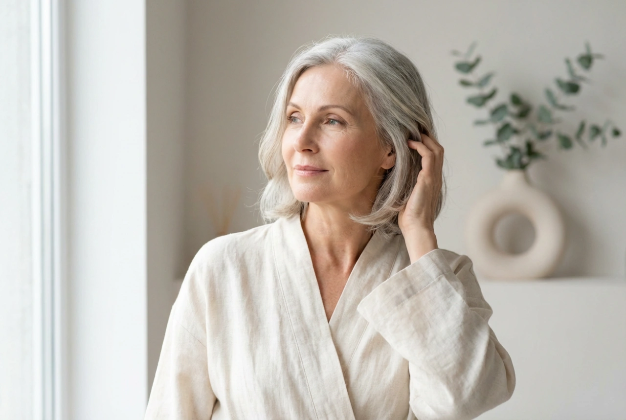 Coiffures pour femmes de plus de 60 ans : coupes douces et coiffage facile