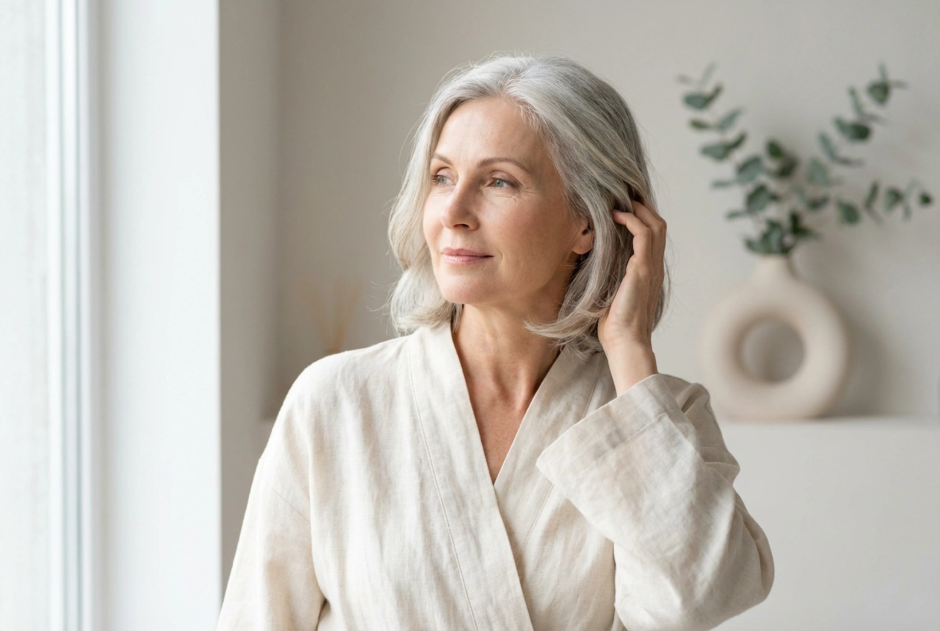 Coiffures pour femmes de plus de 60 ans : coupes douces et coiffage facile