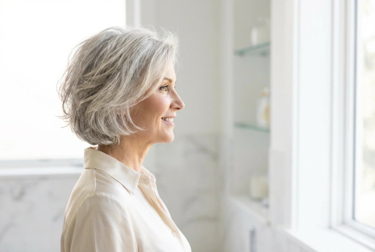 Cheveux fins après 50 ans : coiffures et astuces pour plus de volume