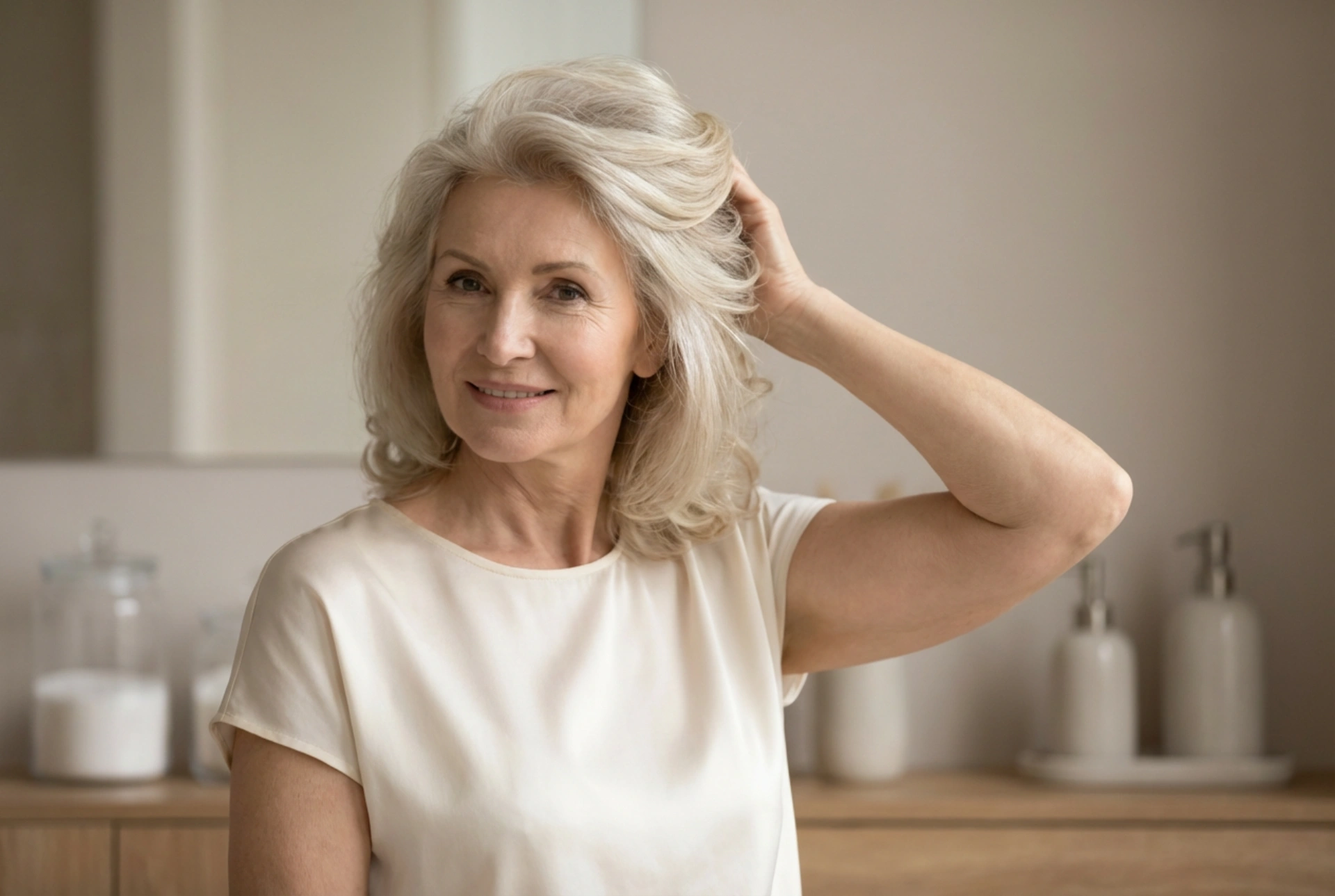 Coiffures après 60 ans : coiffage facile et soin du volume