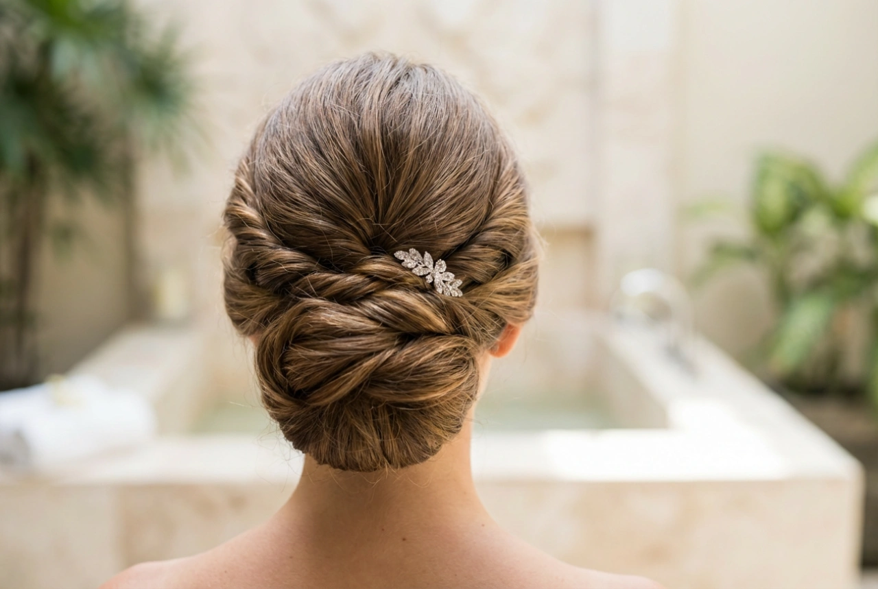 Chignon de mariée élégant : tutoriel étape par étape pour une coiffure de mariage réussie