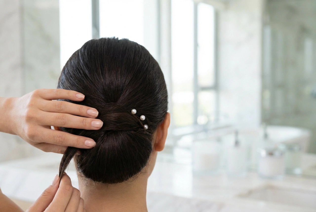 Chignons de cérémonie pour une réception : coiffures de mariage étape par étape