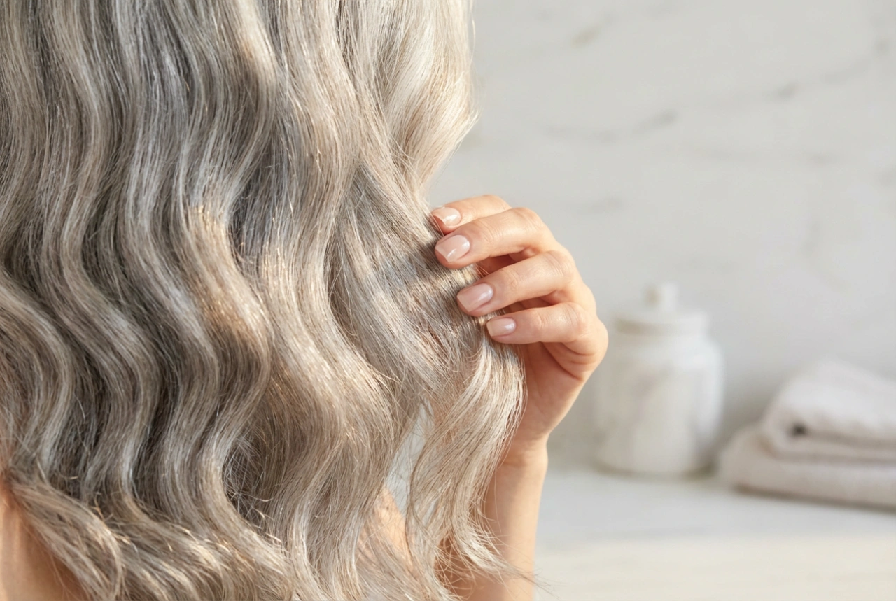 Mèches argentées en pleine forme : coiffures pour cheveux gris avec un effet volume