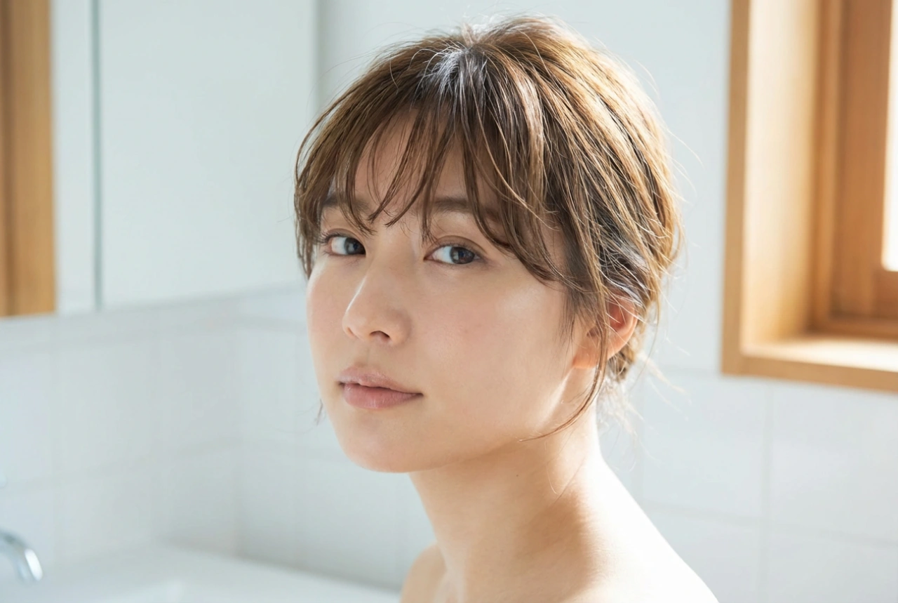 Frange pour visage rond : comment structurer ses traits et bien la coiffer