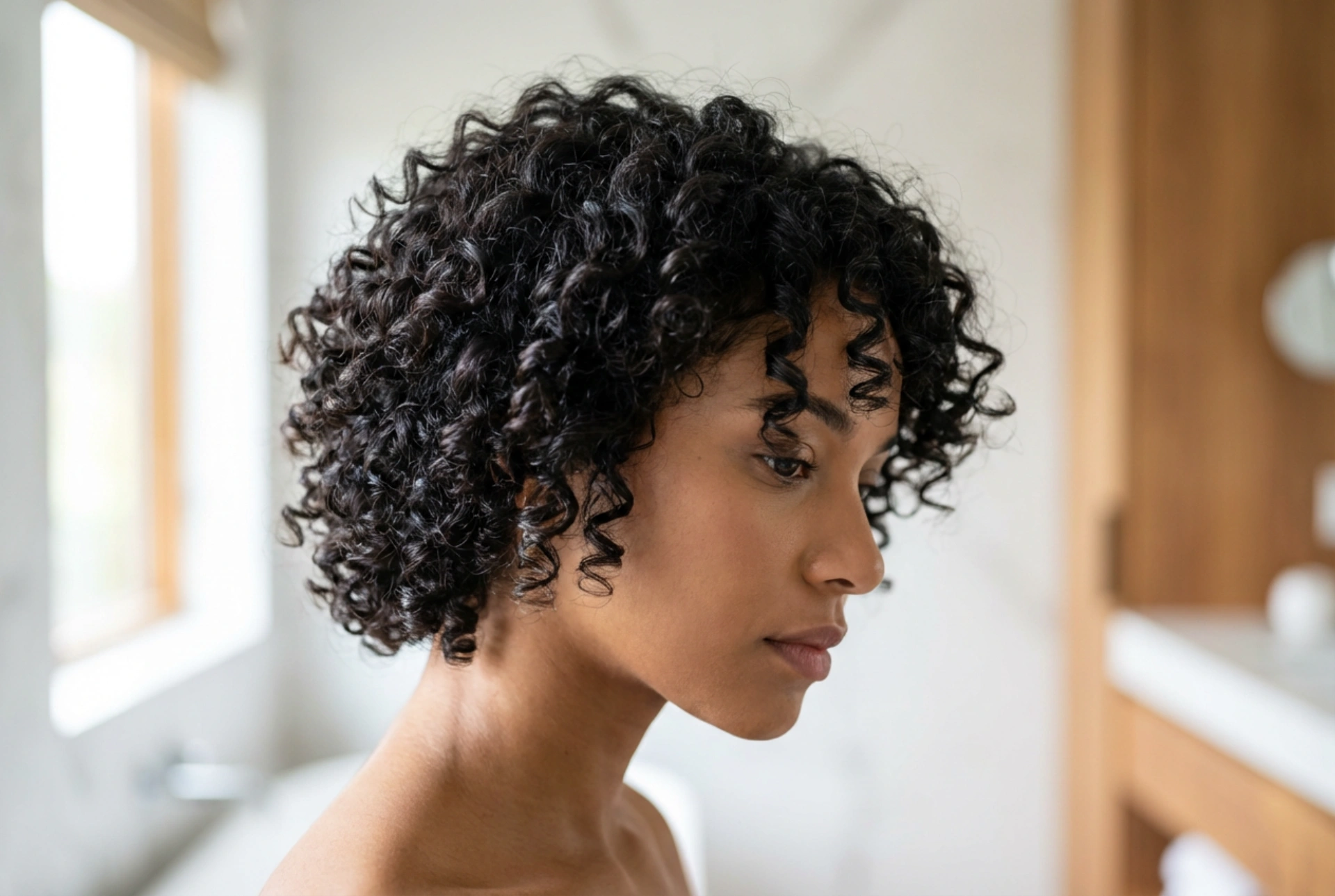 Coupes courtes pour cheveux bouclés : définition, fixation et contrôle des frisottis