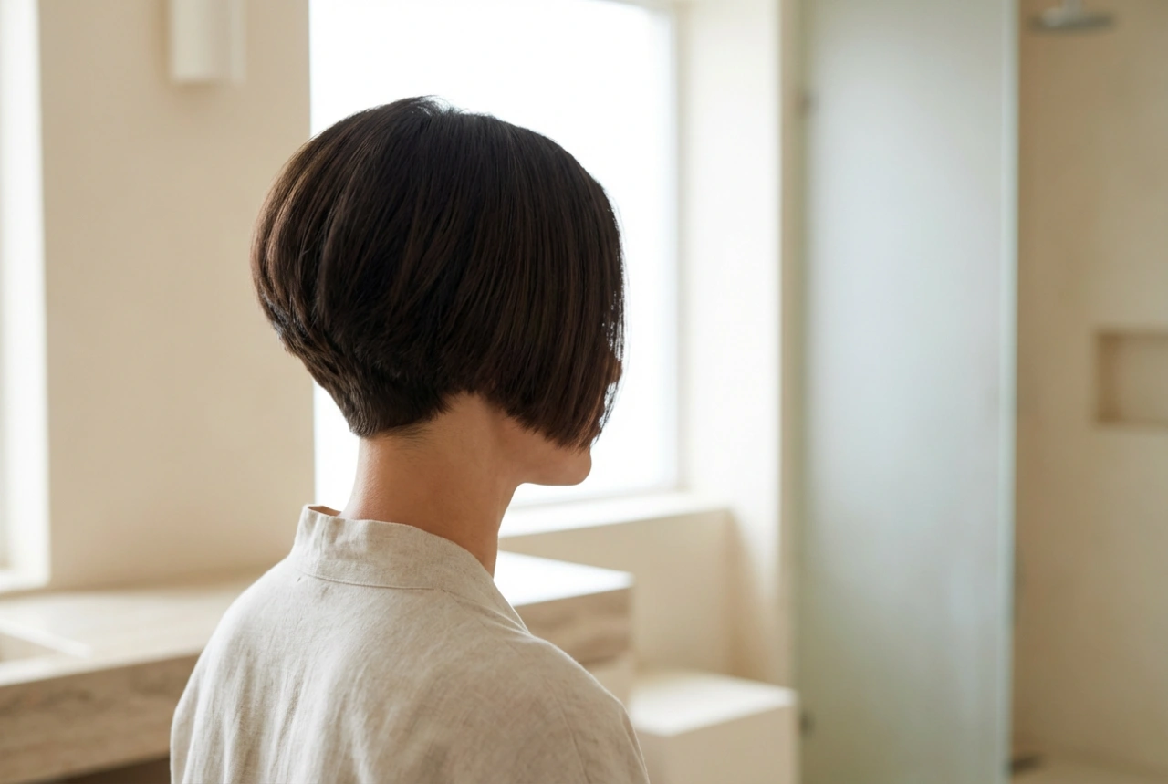 Le carré court à l'arrière : comment modeler un volume à l'arrière et un fini lisse à l'avant