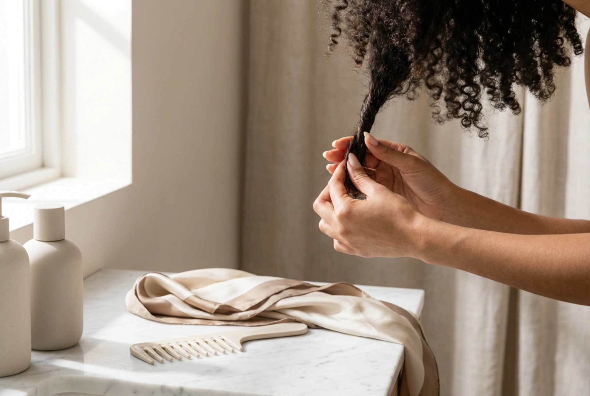 Cheveux bouclés : coiffure étape par étape pour le jour et le soir