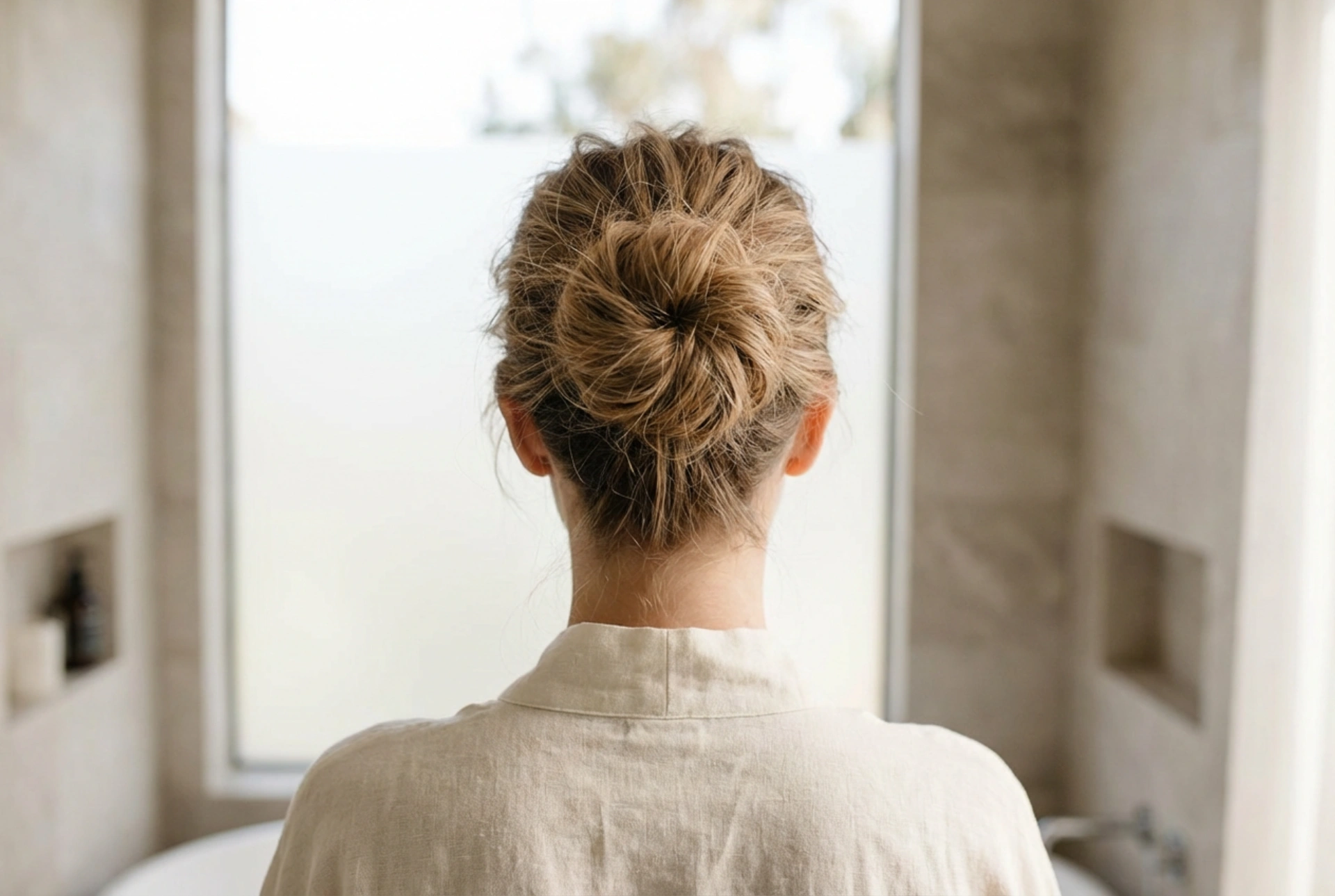 Chignon flou pour cheveux fins : du volume sans crêpage et une tenue durable