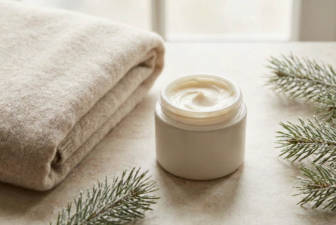 Crème visage ultra-hydratante pour les soins d'hiver : choix et application