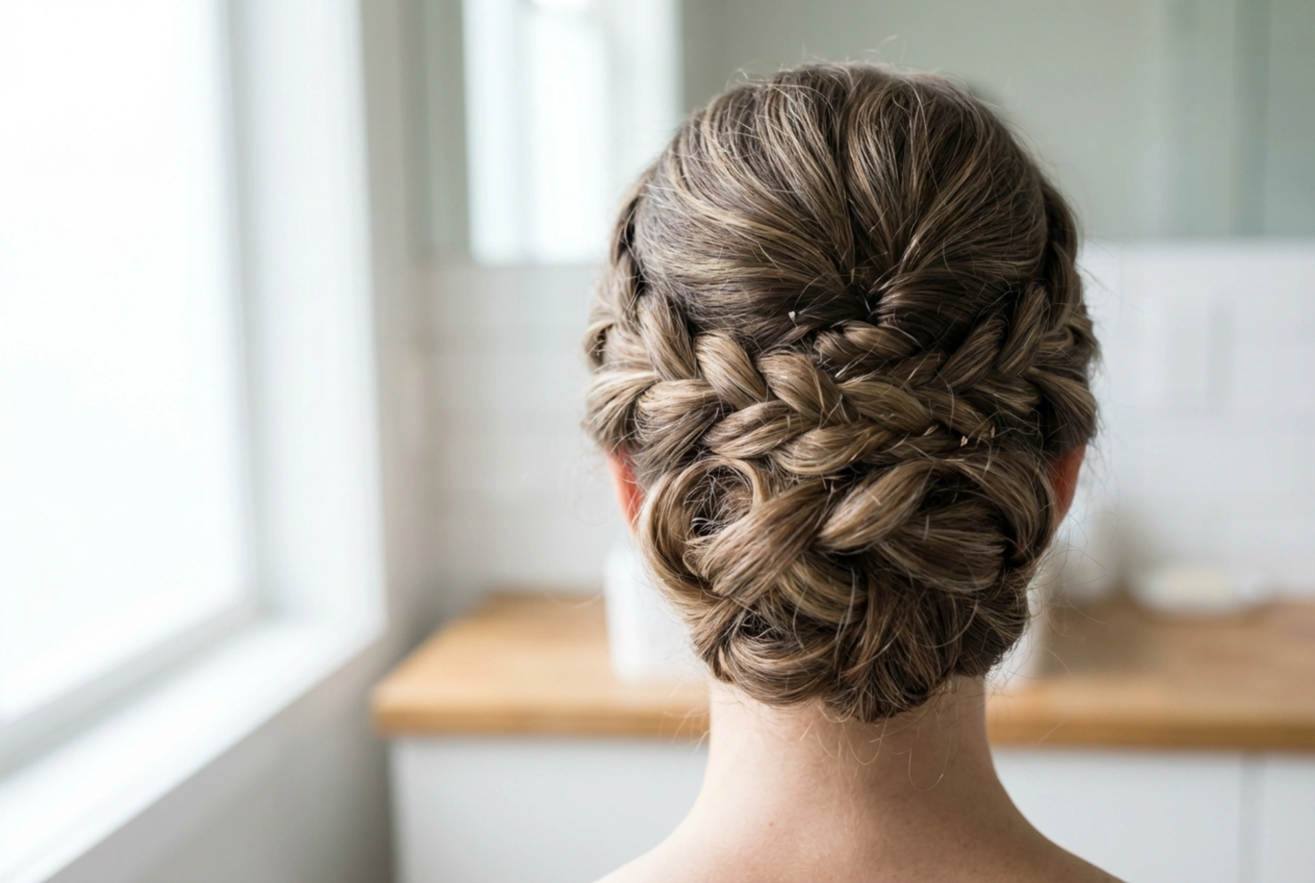 Coiffures relevées pour toutes les longueurs : chignon élégant, torsade lâche et tresses