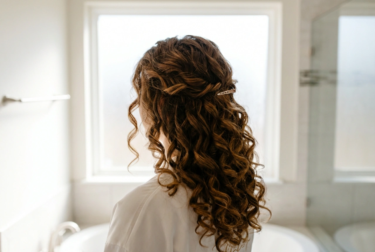 Coiffures avec des boucles : techniques rapides et fixation sans alourdir