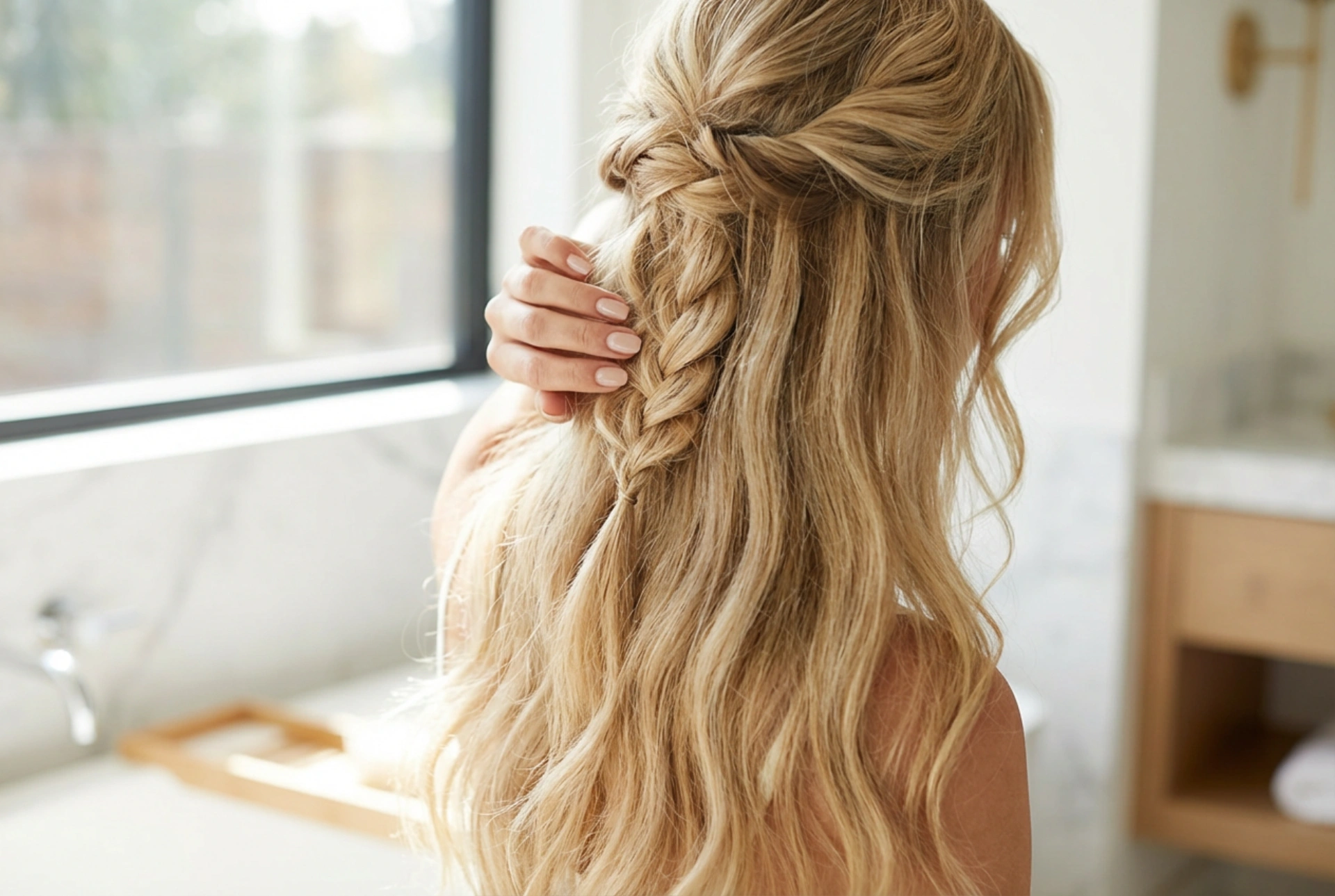 Coiffures pour cheveux longs : ondulations, tresses et chignons pour débutantes