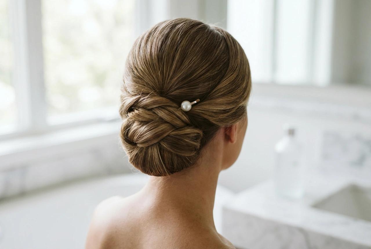 Coiffures de mariage : préparation des cheveux, chignons et fixation durable