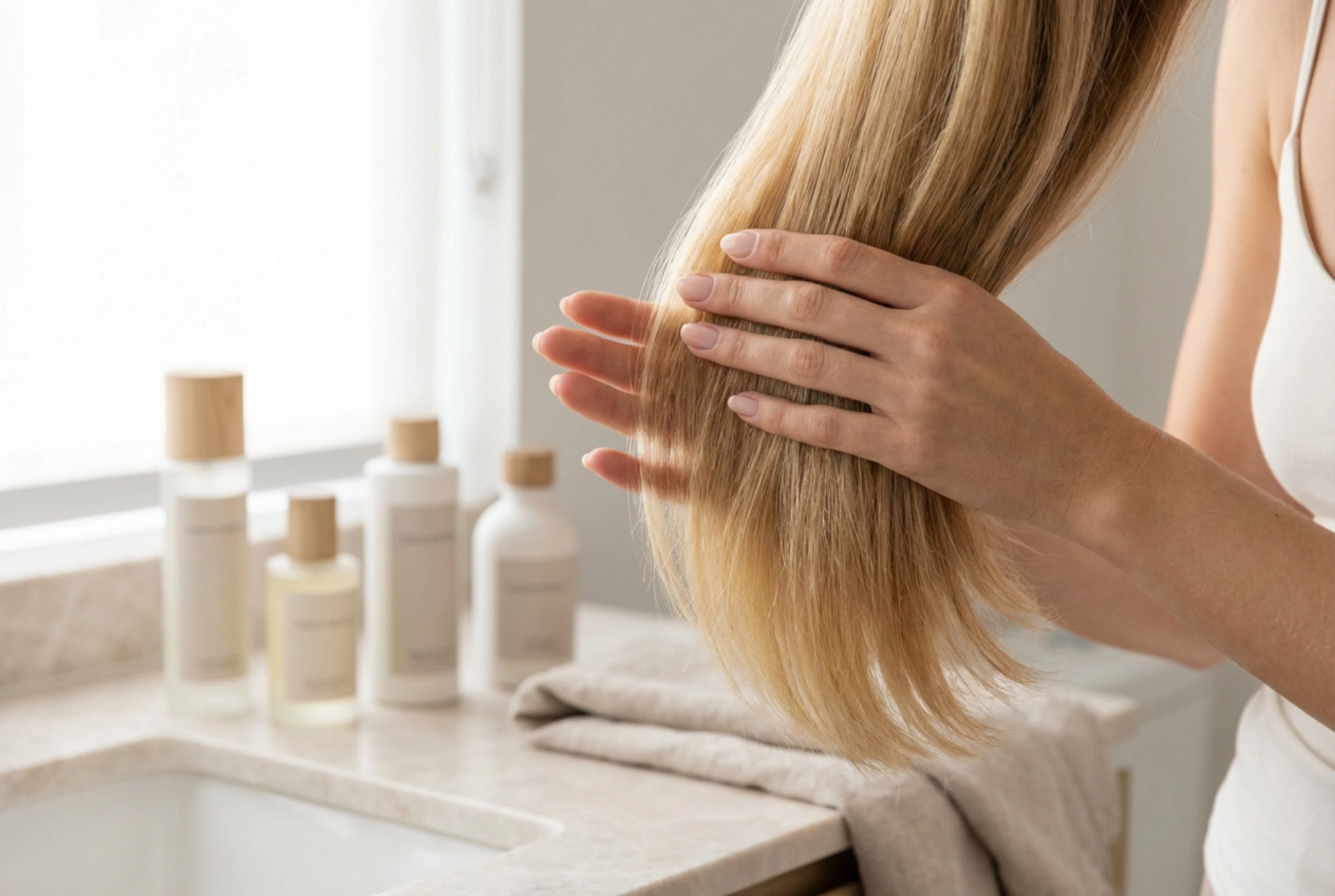Cheveux mi-longs : 4 méthodes de coiffage pour éviter les frisottis