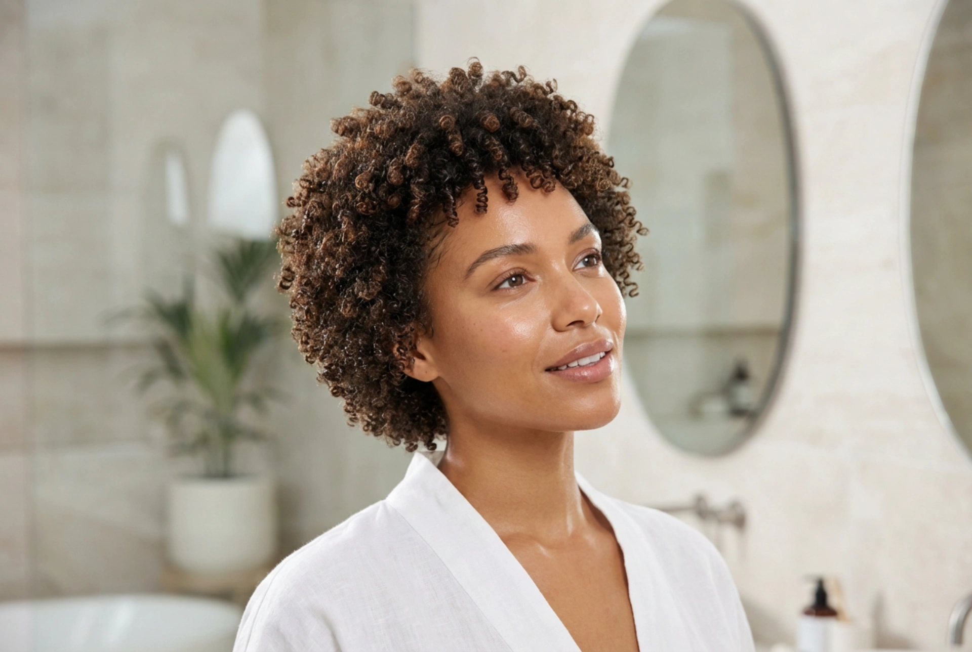 Boucles afro sur cheveux courts : guide pour une ondulation durable sans dessèchement