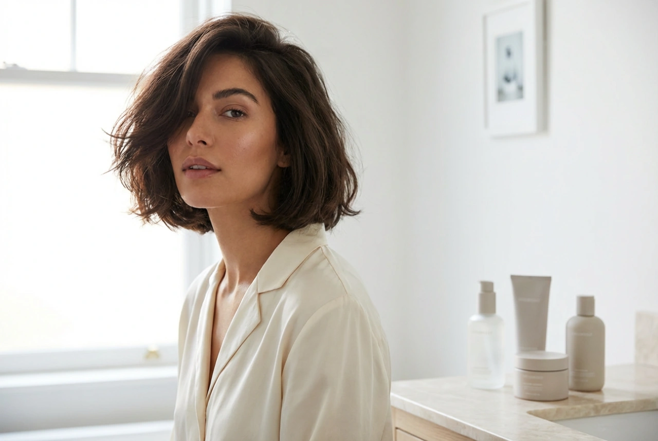 Le carré sur cheveux fins : comment maximiser le volume et maintenir la structure