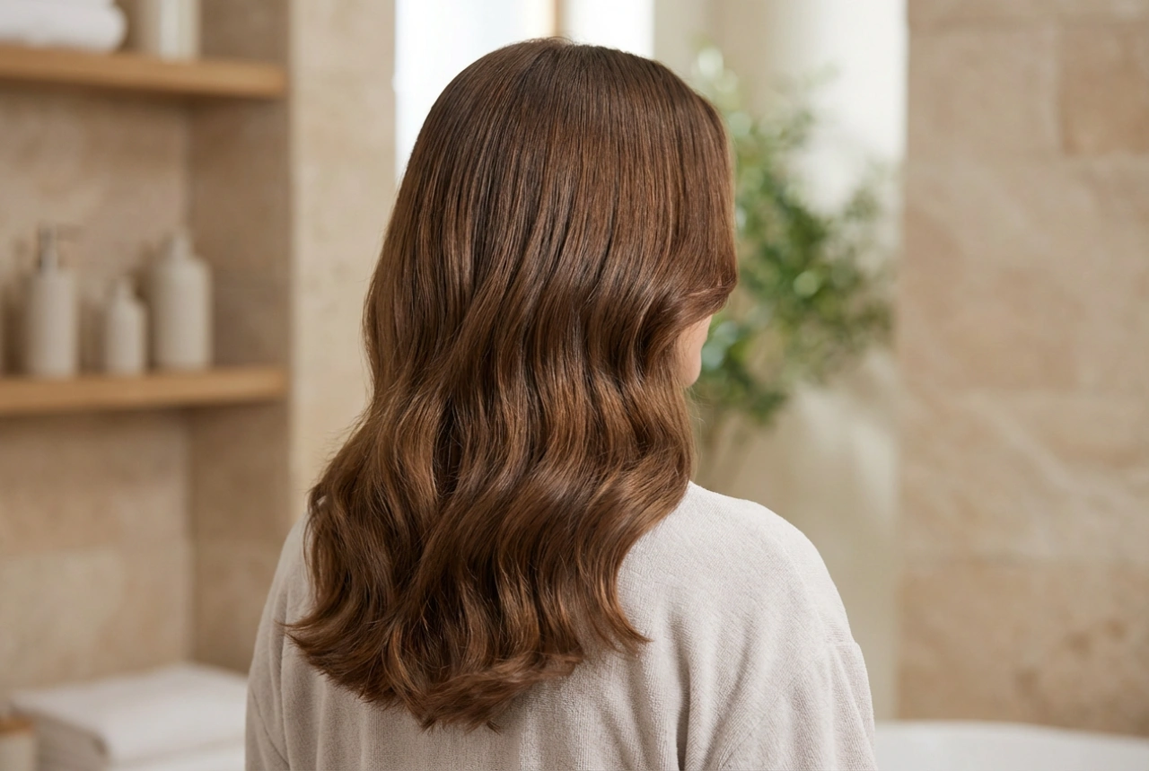 Cheveux délicatement dégradés : des couches douces, du volume et de la brillance