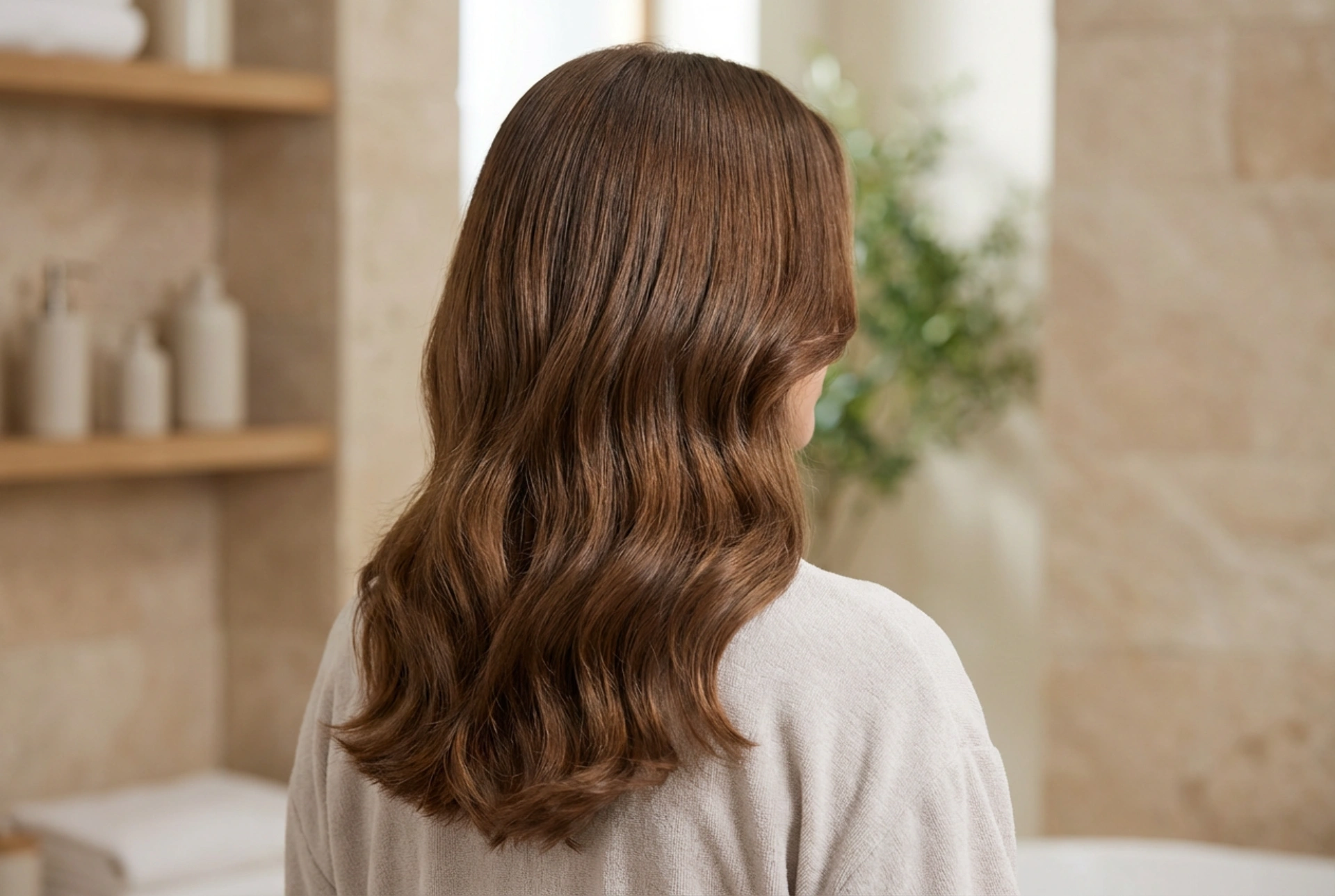 Cheveux délicatement dégradés : des couches douces, du volume et de la brillance