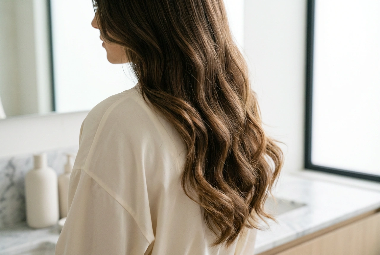 Cheveux longs : comment obtenir du volume au séchage et créer des ondulations