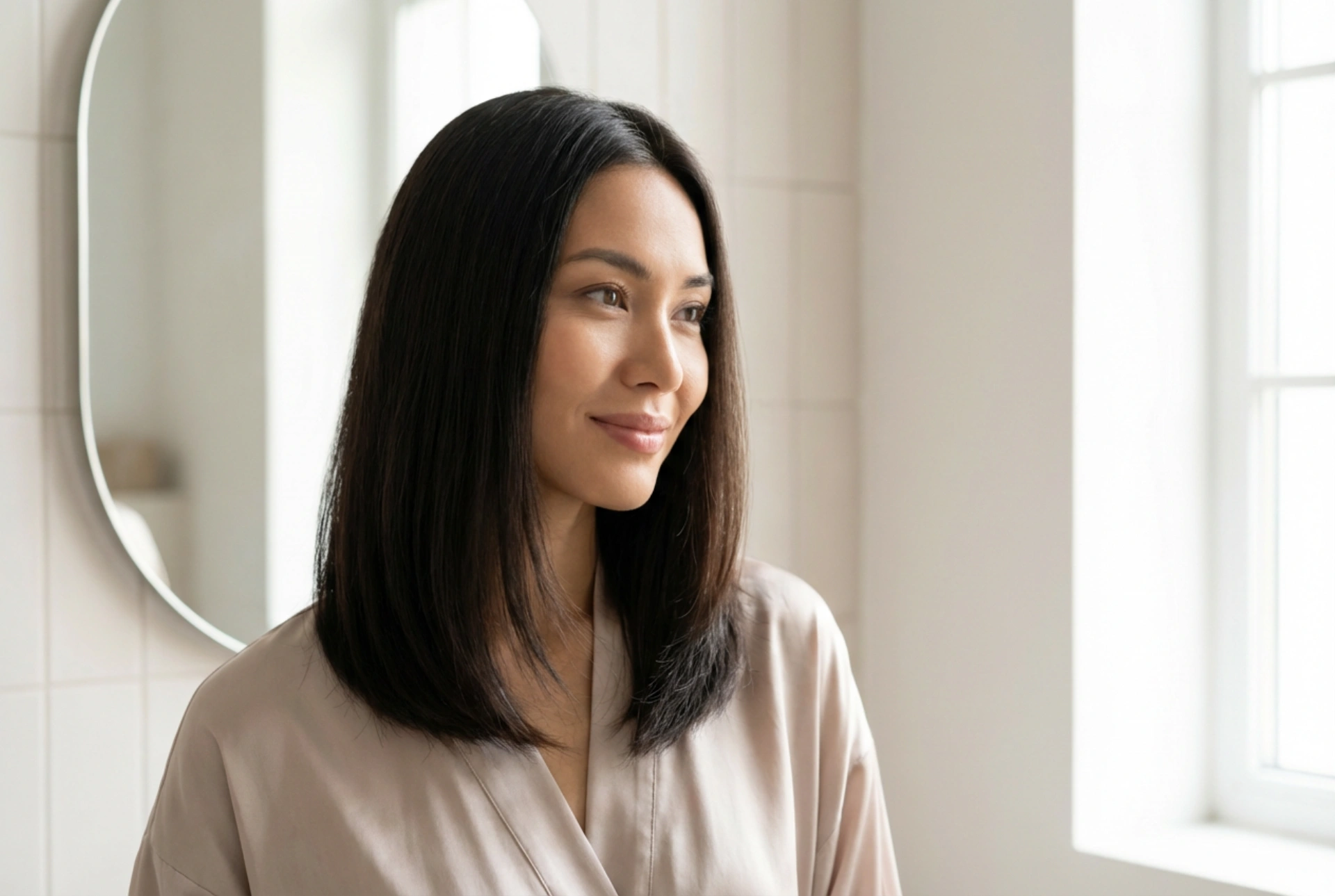 Le faux bob sur cheveux longs : comment adopter la coiffure carré sans couper ses cheveux