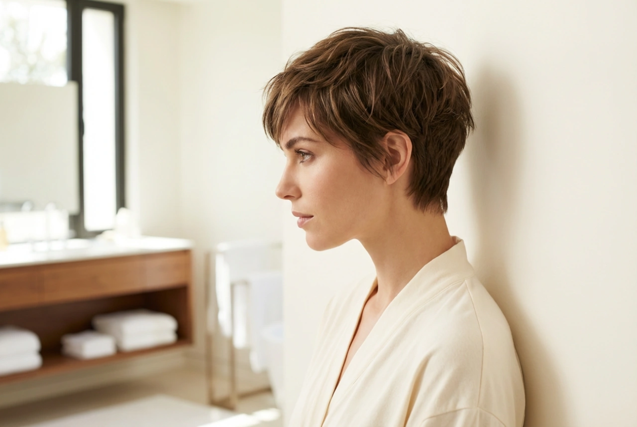 Minimalisme et caractère : la coupe courte à l'effet wow