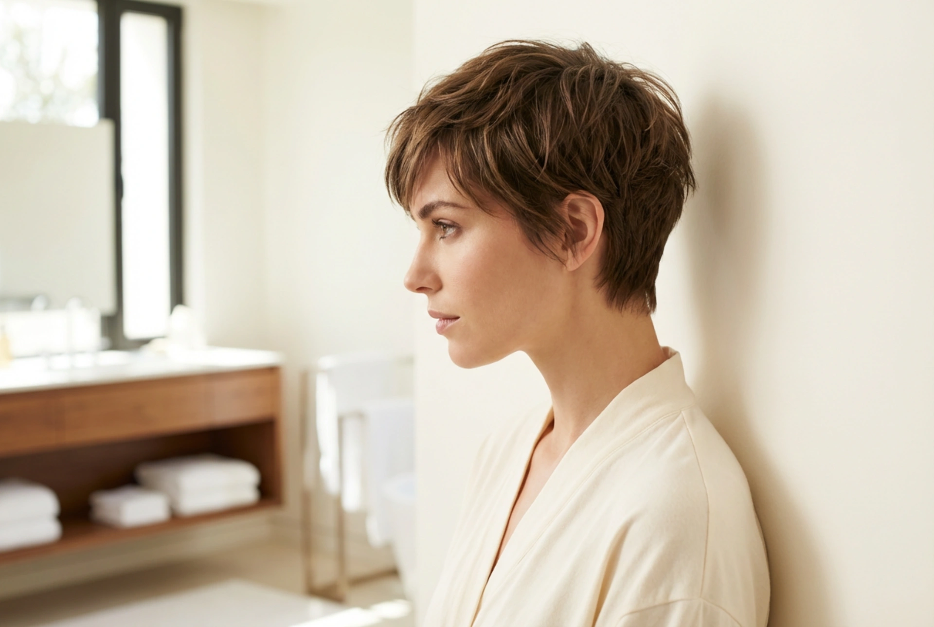 Minimalisme et caractère : la coupe courte à l'effet wow