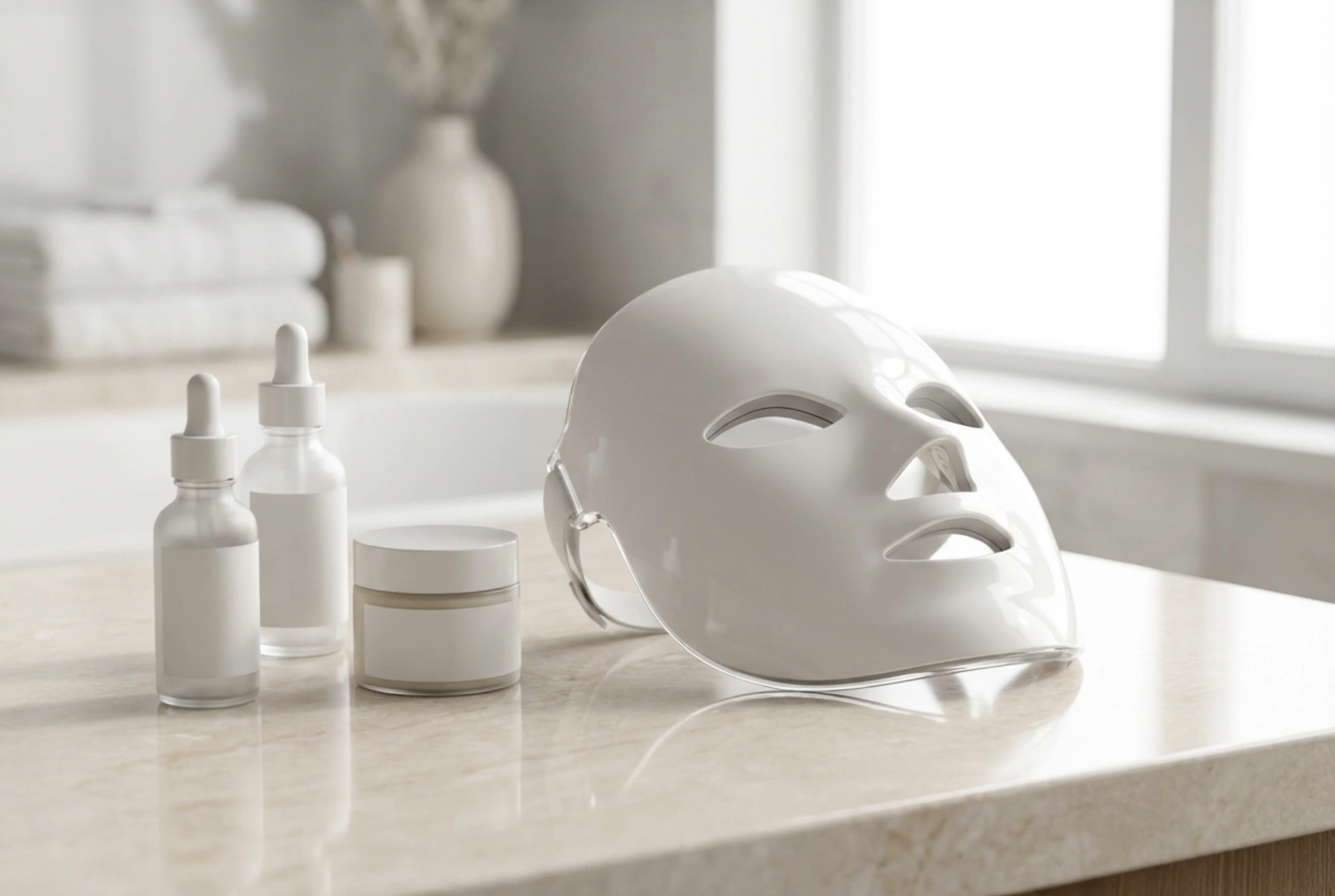 Masque LED pour le visage : préparation de la peau, durée de la séance et soins post-traitement