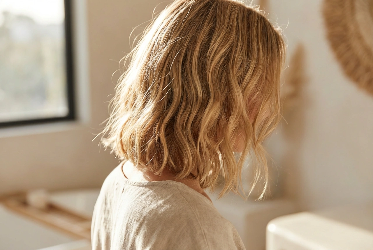 La coiffure de surfeuse : ondulations wavy sans chaleur et avec un fer à boucler