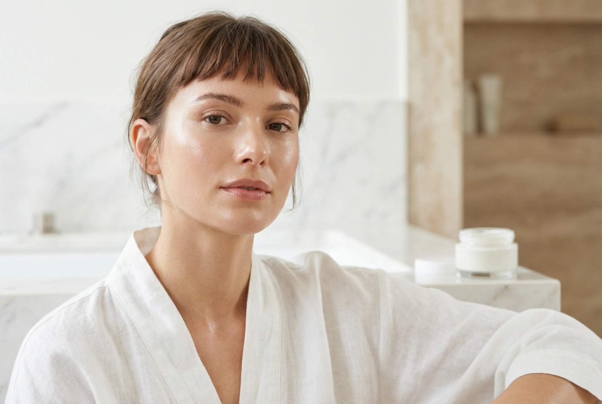 Coiffure avec frange courte : comment coiffer la micro-frange tout en gardant de la légèreté