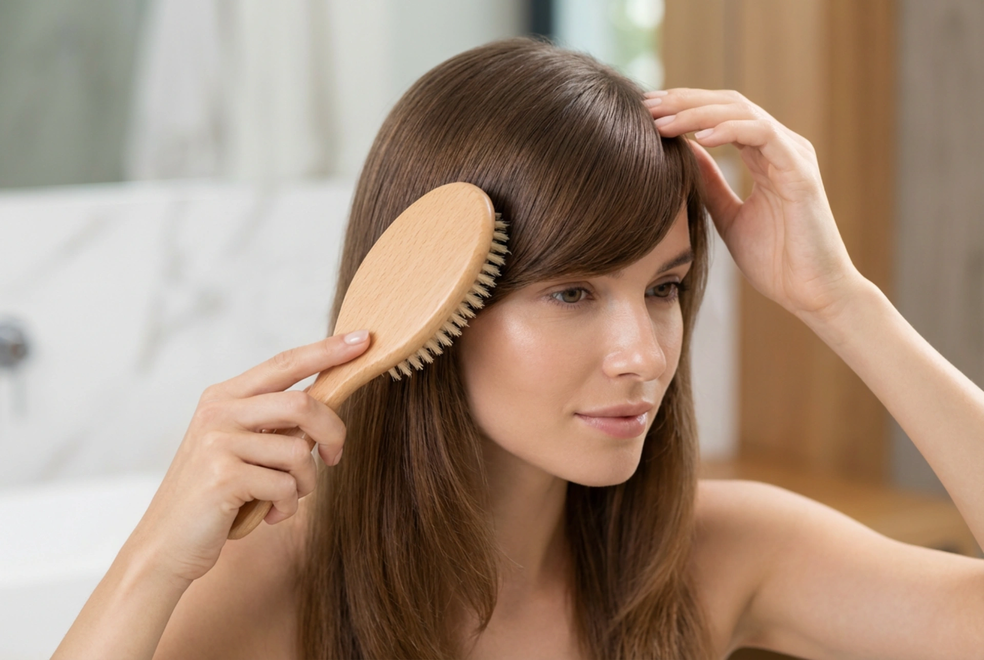 Coiffures pour femmes avec frange sur le côté : comment coiffer et fixer le résultat