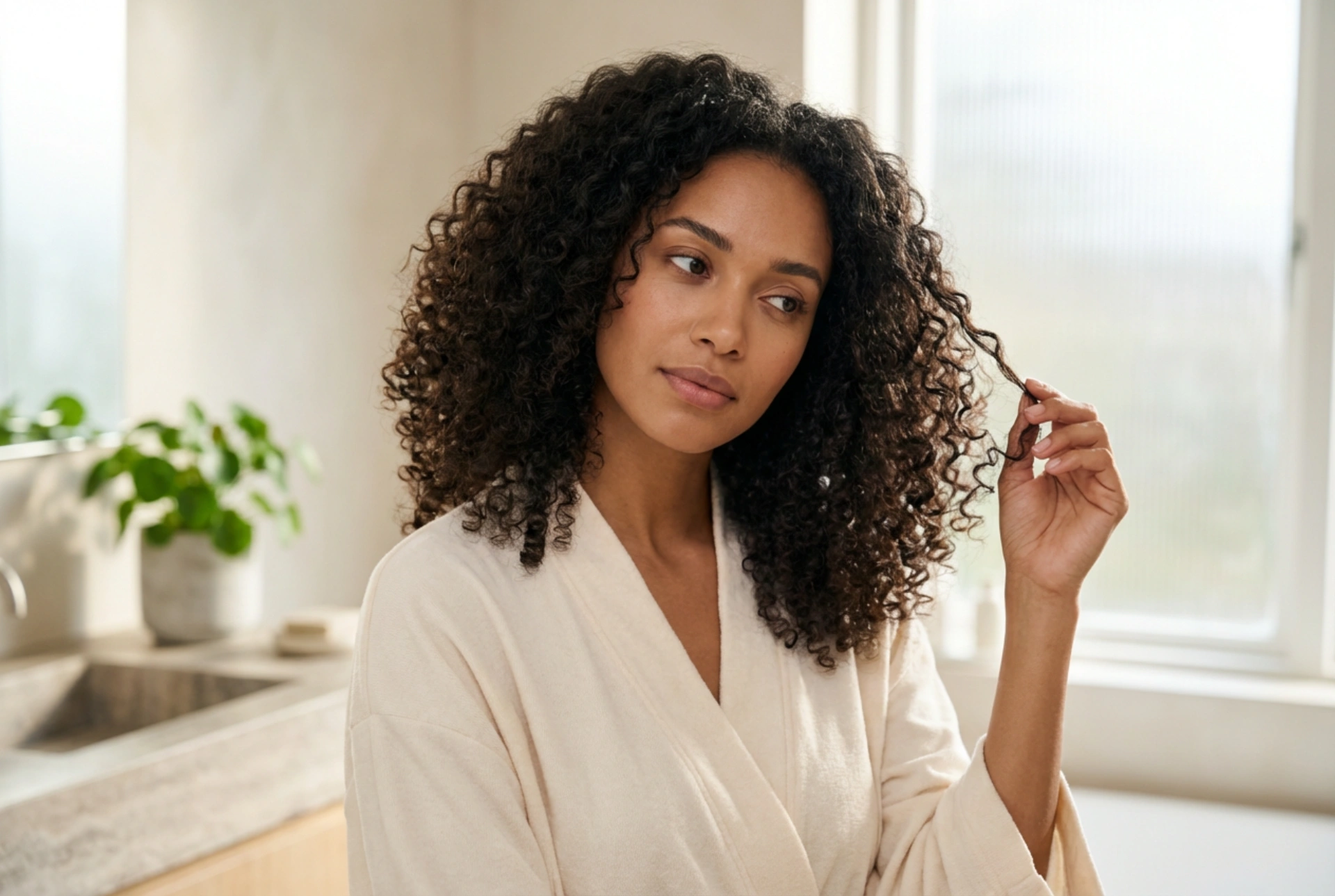 Comment choisir une coupe pour cheveux bouclés selon la forme du visage