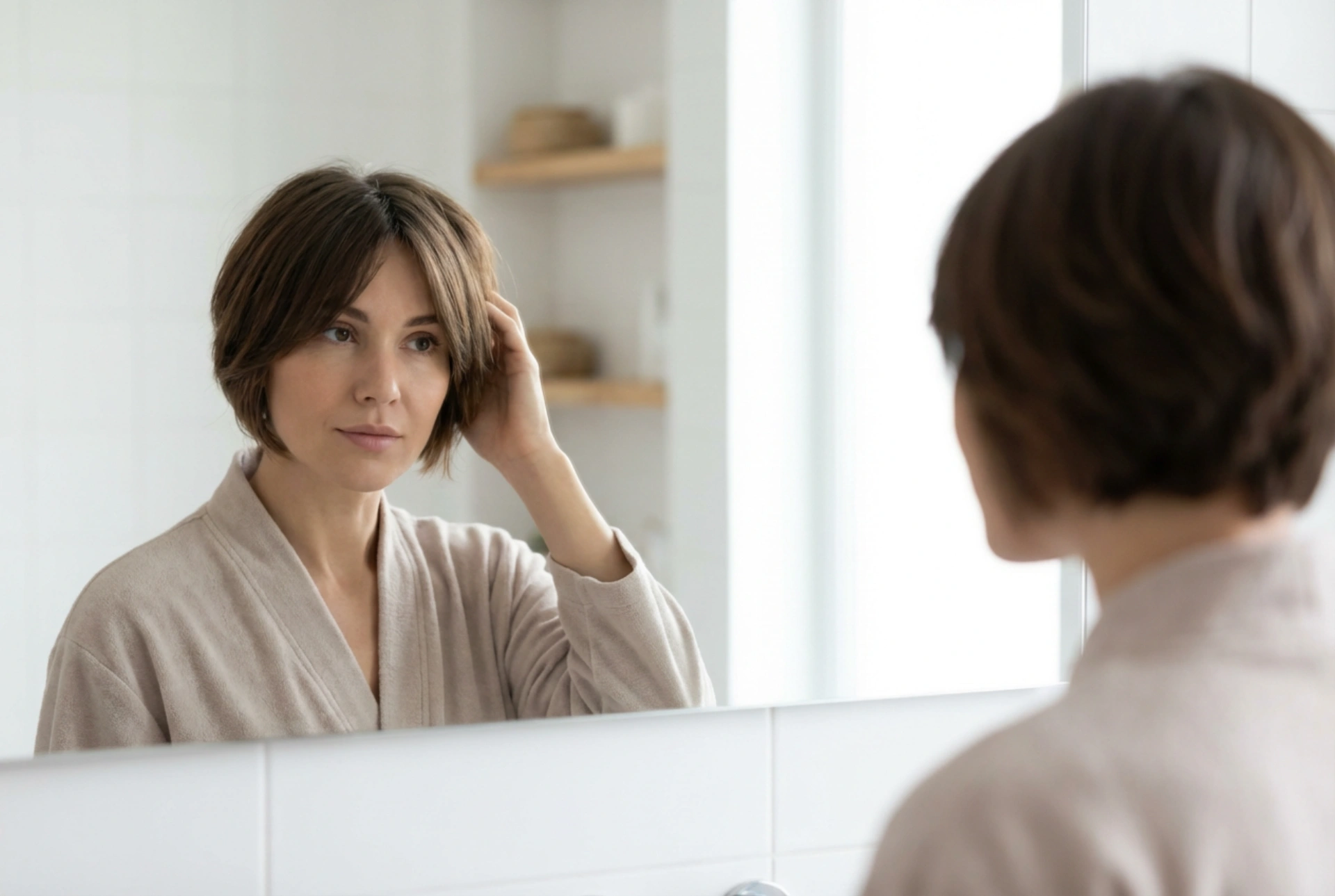 Harmonie des proportions : coiffures pour un visage carré et des cheveux fins