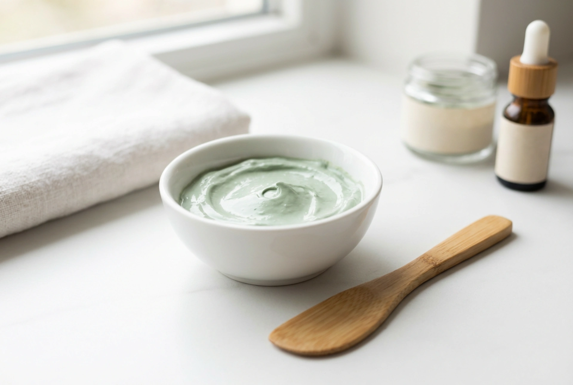 Masques aux algues : préparation du mélange, application et retrait