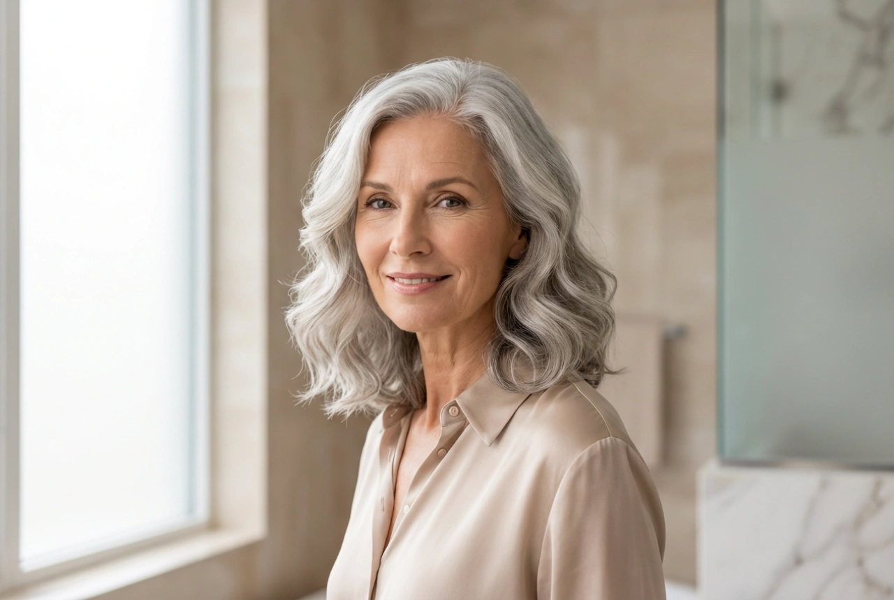 L'élégance au naturel : coiffures et soins pour sublimer les cheveux matures