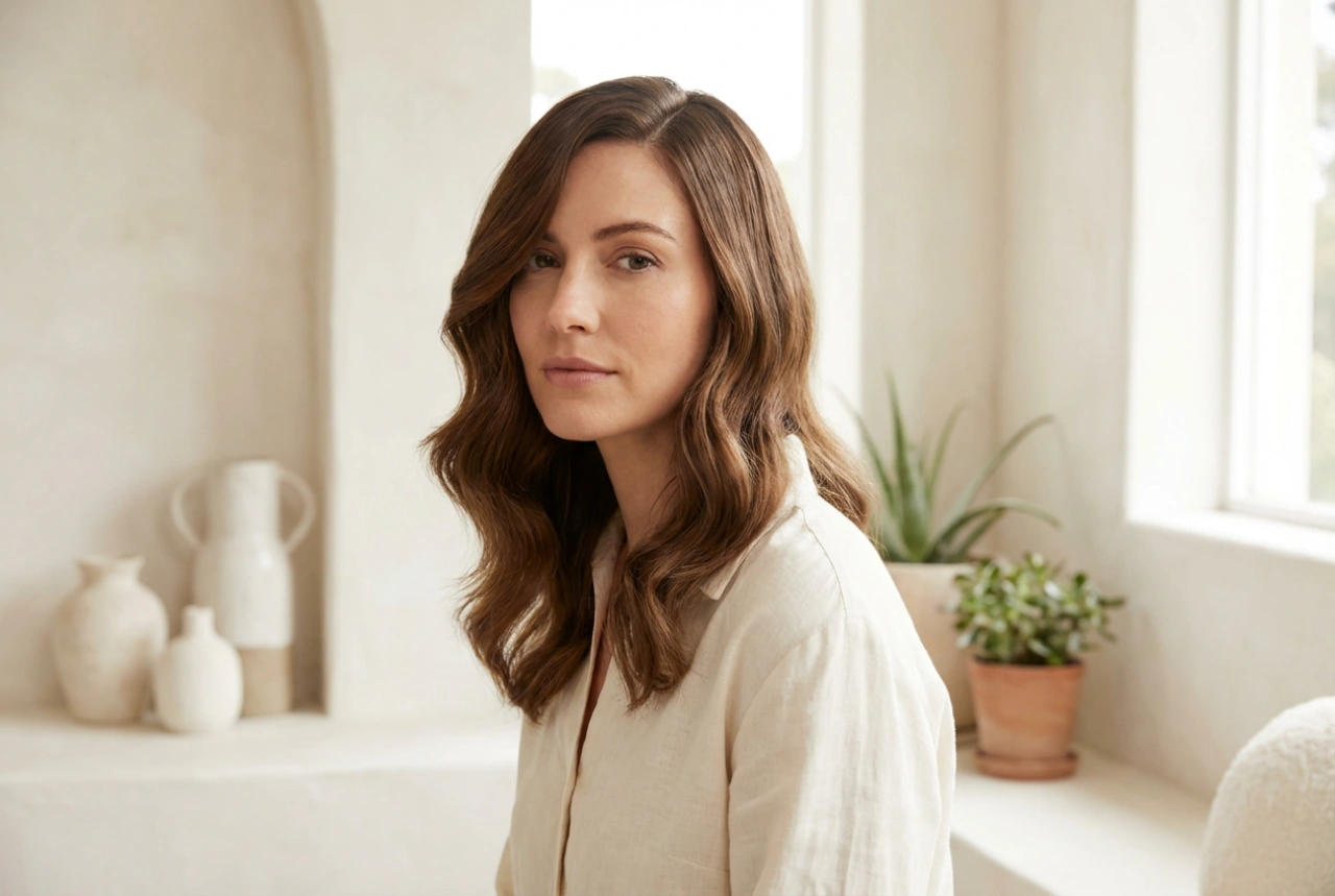 Coiffures pour visage allongé : comment équilibrer les proportions avec la coupe et la raie