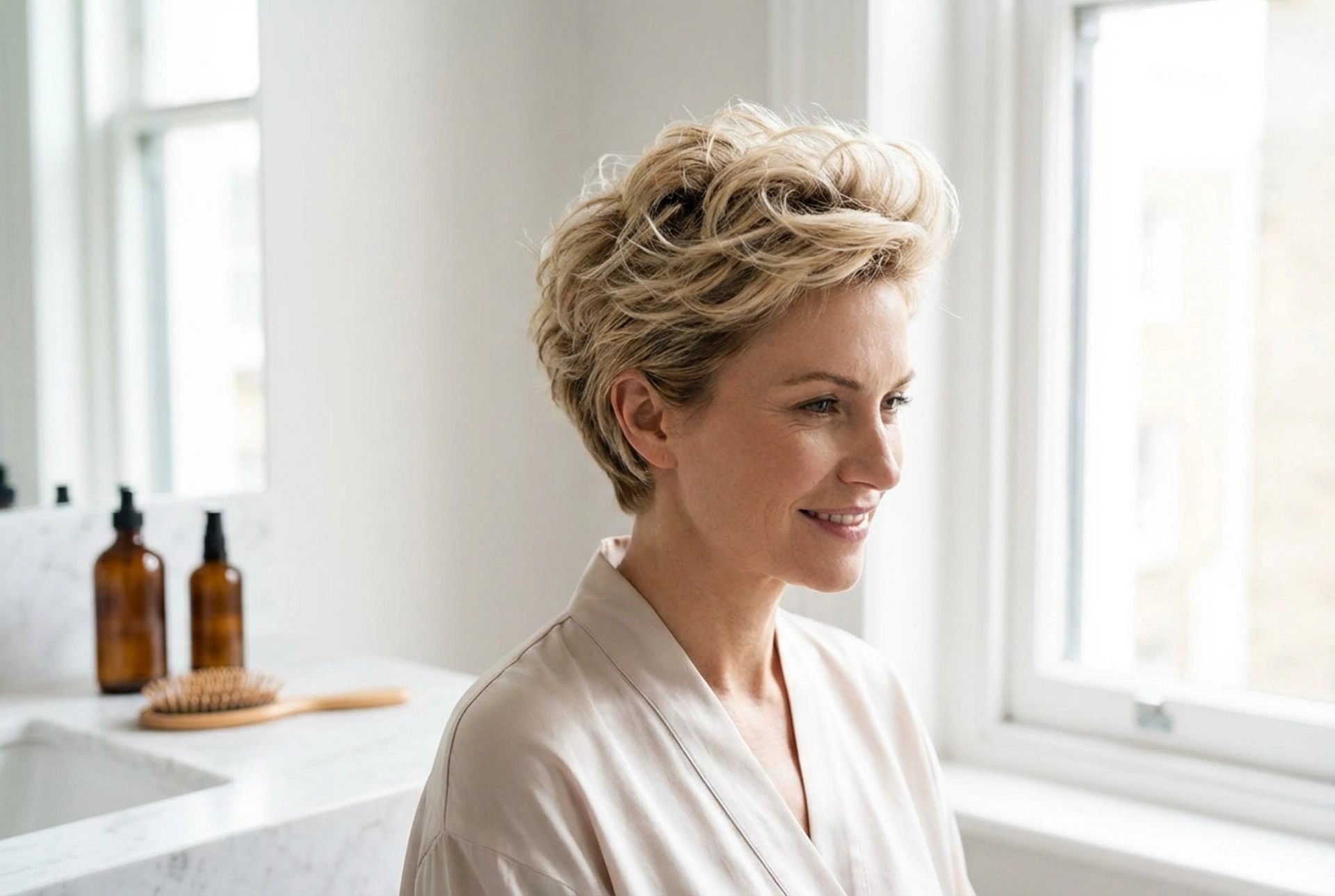 Coiffures sur cheveux courts : un coiffage rapide et facile au quotidien