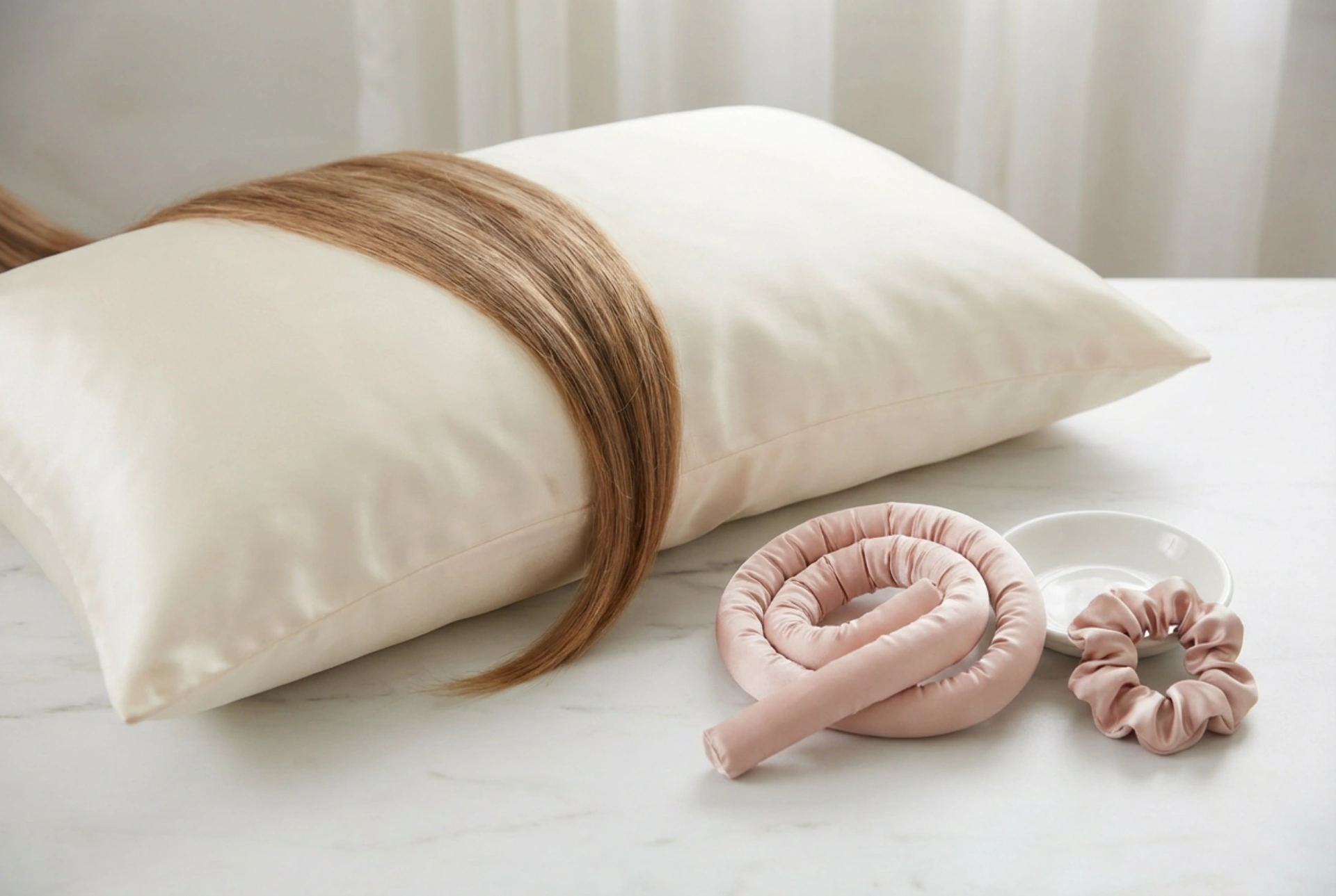 Cheveux longs et lisses : coiffures, lissage, boucles sans chaleur et attaches