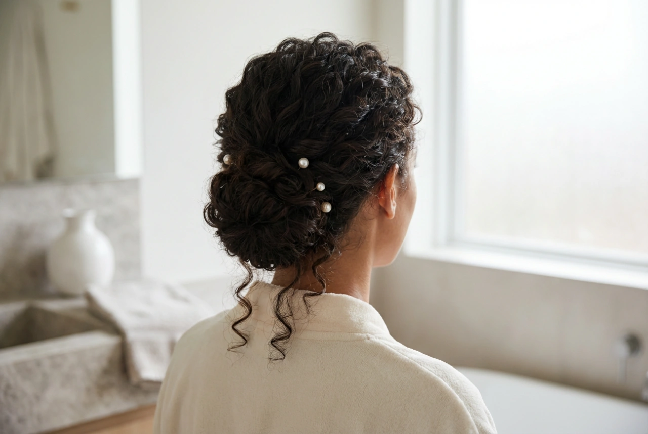 Cheveux bouclés : comment coiffer et attacher ses boucles sans frisottis
