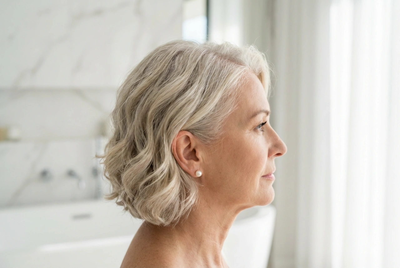 Mariage : coiffures élégantes pour cheveux courts à 50 ans