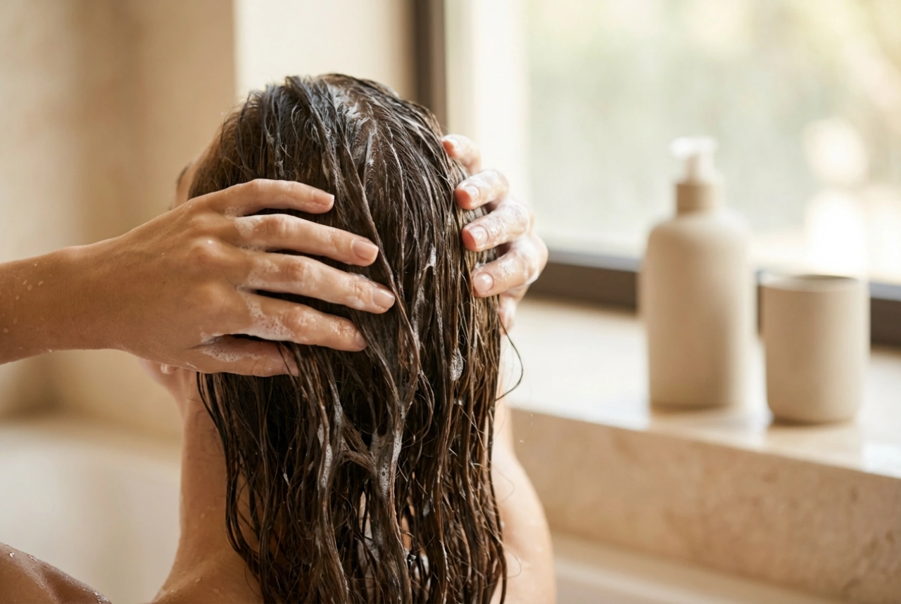 Le lavage des cheveux sans erreur : préparation, massage et rinçage