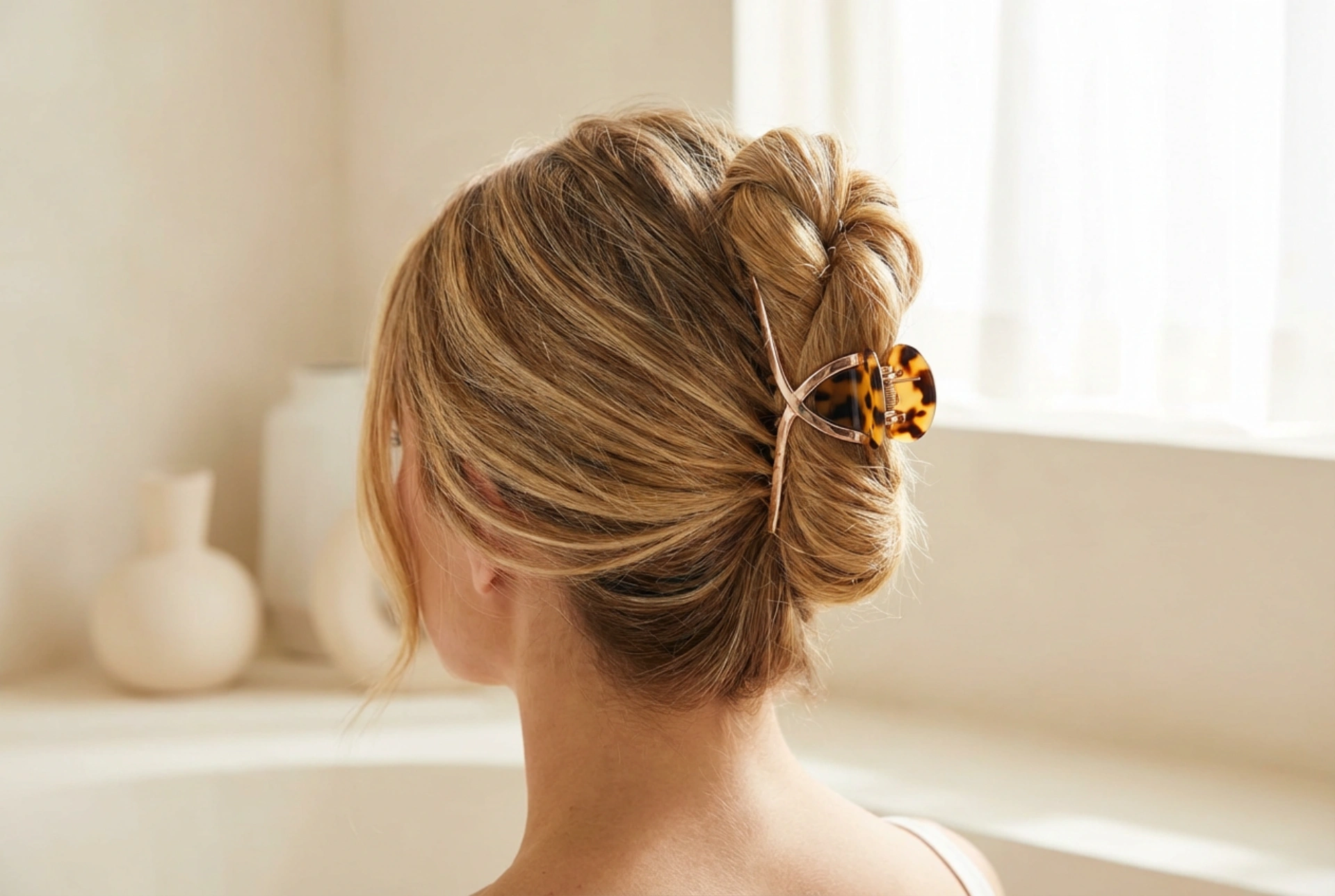 Coiffures avec pince crabe : 10 idées pour tous les styles, du messy au sleek