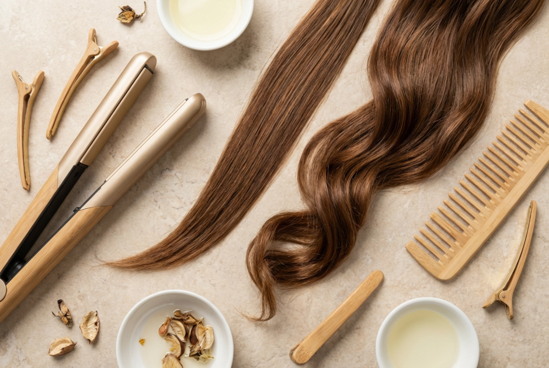 Coiffures pour cheveux lisses : styles lisses, ondulations et chignons