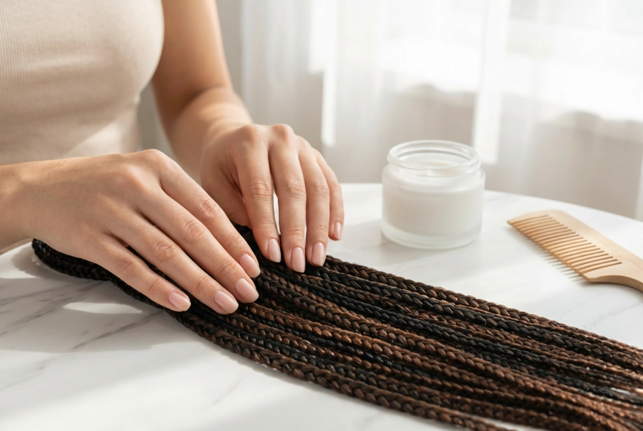 Coiffures avec tresses synthétiques : entretien et coiffage en toute sécurité