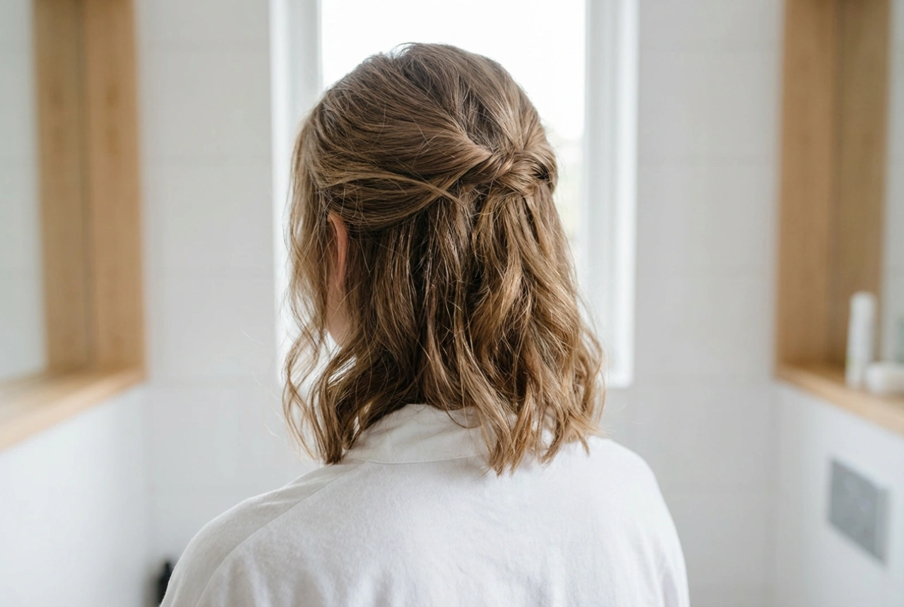 Coiffures pour cheveux aux épaules : coiffages simples et chignons à la mode