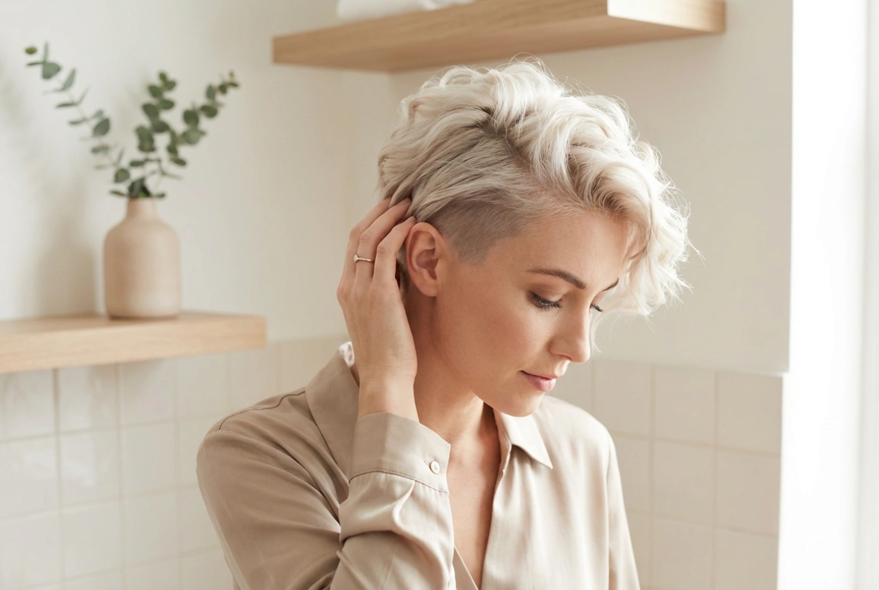 Coiffures avec les côtés rasés : comment coiffer le dessus et entretenir les contours