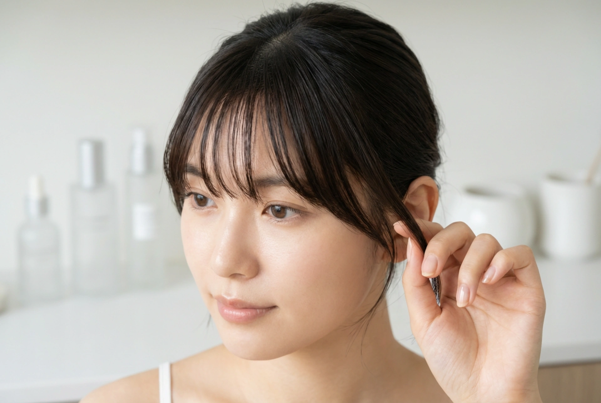 La frange rideau étape par étape : 5 méthodes de coiffure et de fixation