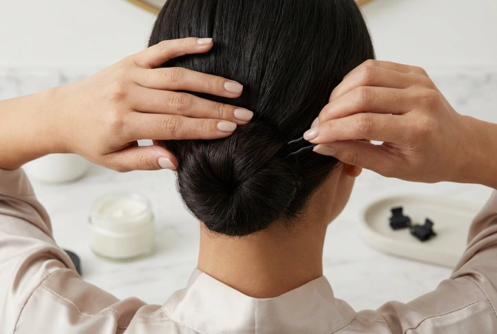 Comment faire un chignon sur cheveux courts qui tient toute la journée