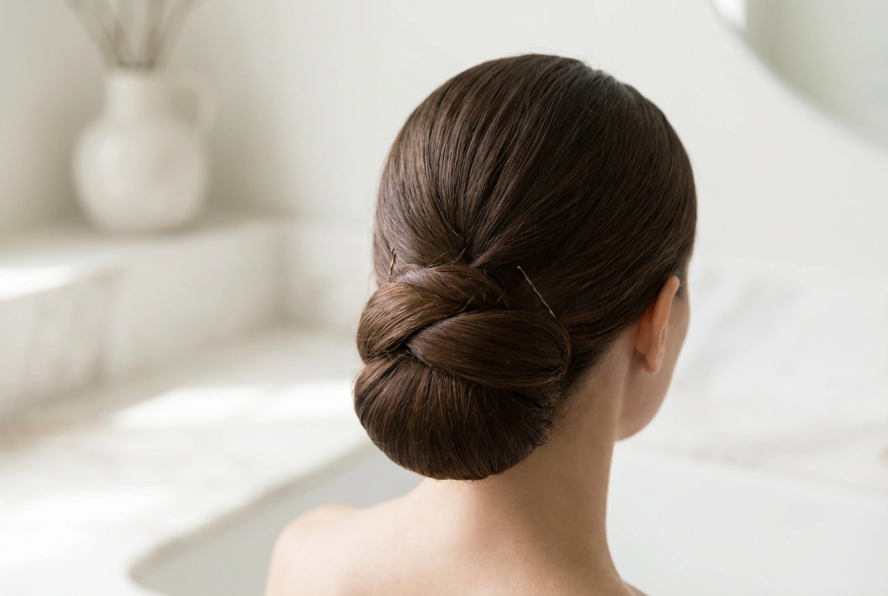 Le chignon : bases pour le créer, variantes et astuces avec des épingles à cheveux